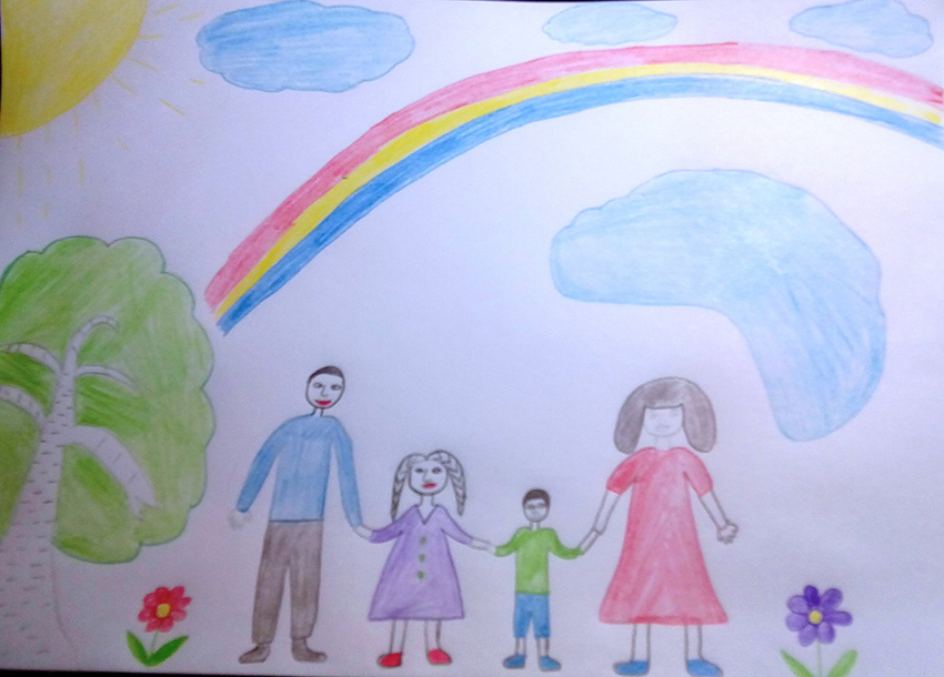 Семья - это крепость, дружба, любовь, Нургалиев Матвей