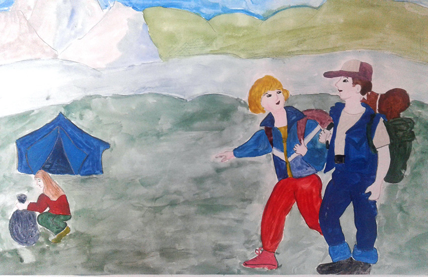 Наша туристическая семья, Мухмутова Диляра